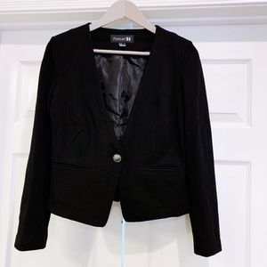 Forever 21 Black Blazer